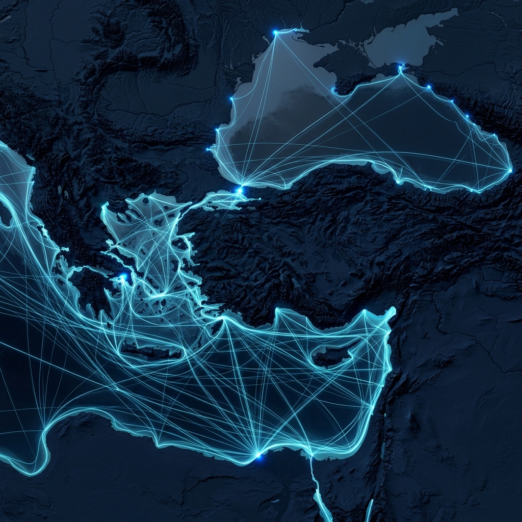 Coverage Spine Logistics Map